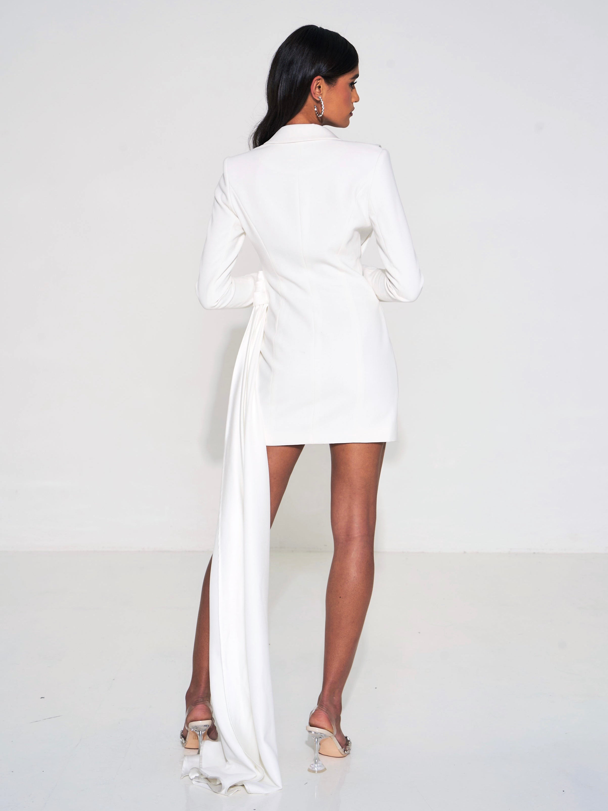 White blazer suit - alternate view